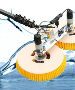 Photovoltaic Solar Panel Cleaning Machine with Double Head Brush