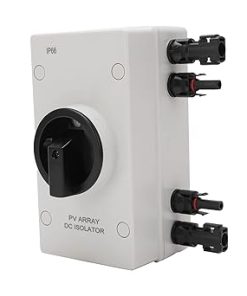 Solar Disconnect Switch PV Isolator IP66 32A Easy Install for Solar 2