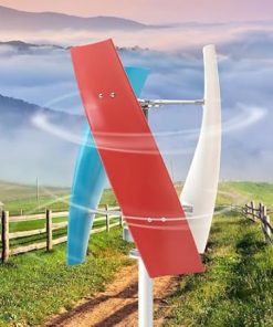 Portable Vertical Wind Turbine Kit for Marine RV Home Power Solutions