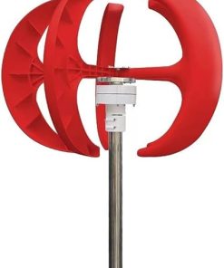 Vertical Wind Turbine 2000W Low Noise with MPPT Charge Controller