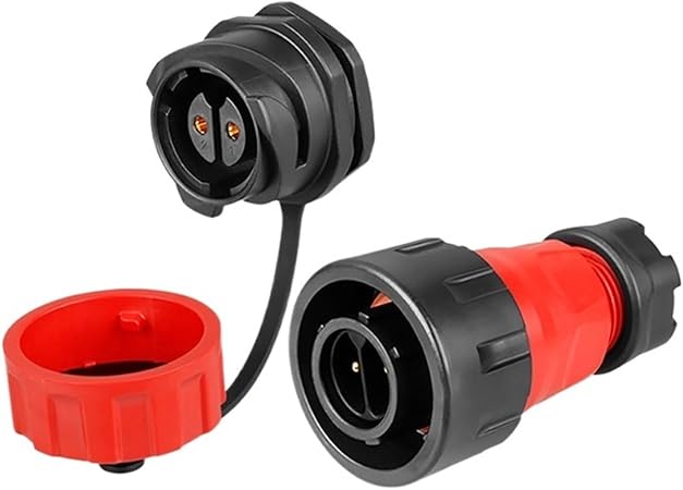 YM24 M24 2-pin Electrical Plug Socket for Marine Solar Mining Tractor 2 YM24 M24 2-pin Electrical Plug Socket for Marine Solar Mining Tractor - Image 2