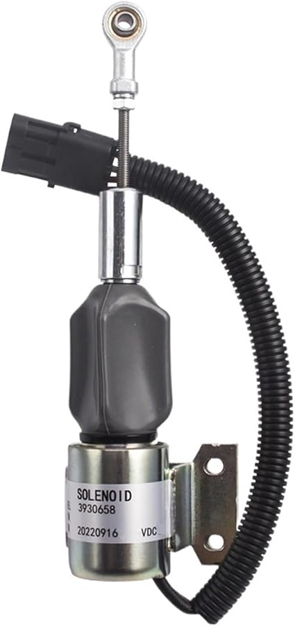 DC 12V 24V Generator Engine Stop Solenoid Valve Fuel Switch Parts 2 DC 12V 24V Generator Engine Stop Solenoid Valve Fuel Switch Parts - Image 2