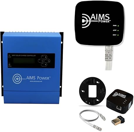 AIMS Power 40A MPPT Solar Charge Controller with Bluetooth Monitor AIMS Power 40A MPPT Solar Charge Controller with Bluetooth Monitor