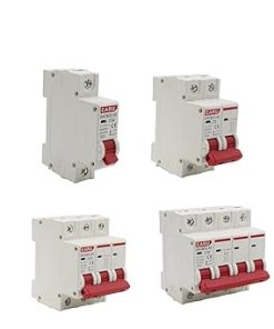 DC 1000V Solar Mini Circuit Breaker MCB Overload Protection 6A to 63A