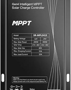 SRNE MPL Series 12V 24V 15A MPPT Solar Street Light Controller