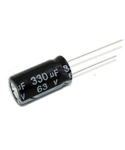 200pcs 330UF 63V Aluminum Electrolytic Capacitors 10x20mm Size