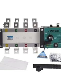 4P ATS Dual Power Automatic Transfer Switch Diesel Generator Board AC 220V 2