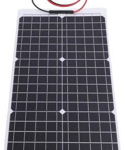 Portable 30W 18V Semi Flexible Solar Panel for Camping and Home Use