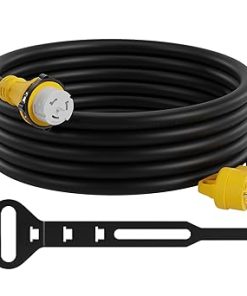 25 FT 50 Amp Generator Cord with Cable Organizer and Grip Handle 25 FT 50 Amp Generator Cord with Cable Organizer and Grip Handle