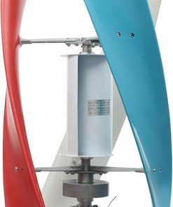 100W 12V Vertical Wind Turbine Generator Low Noise Helical Design