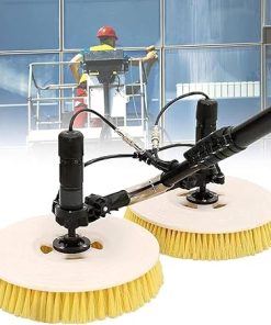 Solar Panel Cleaning Machine with Double Head Water Fed Brush