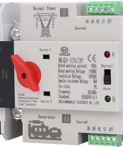 AC110V Dual Power Automatic Transfer Switch 2P100A Generator