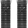 40W Folding Solar Panel Portable Power for RV Car Boat Camping 4