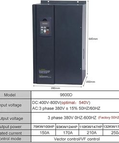 MPPT Solar Water Pump Inverter 380V Speed Drive for Irrigation System 2