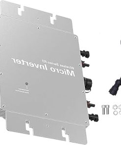 Waterproof IP65 Micro Inverter Pure Sine Wave Solar Panel Data Monitor