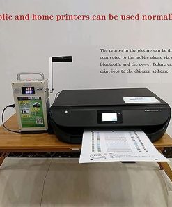 Hand Crank Generator Portable Emergency Power Supply for Charging 2