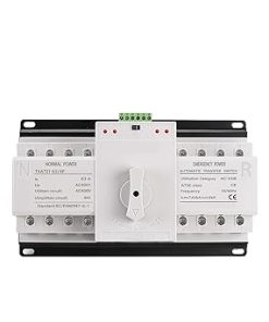 Dual Power Automatic Transfer Switch 4P 63A 125A AC380V MCB