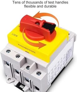 Solar Rotary Handle Isolator 1200V 32A DIN Rail Circuit Breaker 2