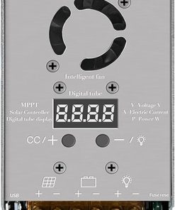720W Solar Controller 25A MPPT Input 18V to 80V for 12V 24V Systems