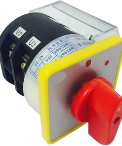 HZ12 25 02 On Off Rotary Cam Switch 2 Position 2 Poles with Cover