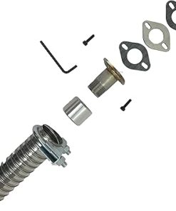 Champion Generator 1-1/2″ Steel Exhaust Extension with 90A Cover Plate 2