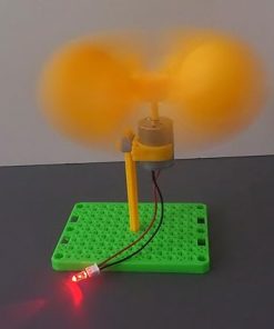 Vertical Axis Micro Wind Turbine Kit with 150mm DC DIY Generator 2