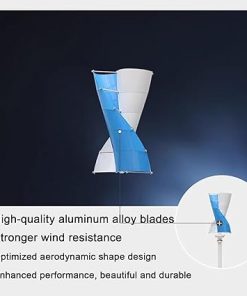 300W 12V Wind Turbine Generator Ultra Quiet Off-Grid Power for Outdoors 2