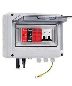 600V Solar DC PV Combiner Box with Lightning Arrester for Solar Systems 600V Solar DC PV Combiner Box with Lightning Arrester for Solar Systems