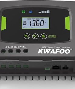 MPPT 100V 40A 12V 24V Auto Solar Charge Controller with APP Control