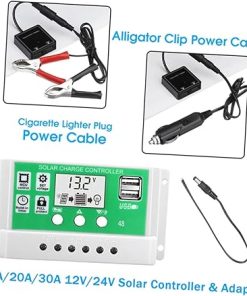 Solar Panel Kit Monocrystalline Outdoor Power Charger Emergency Use 2