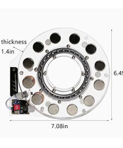 20W Hollow Outer Rotor Motor Type-C 5-12V 3A High Speed 1200 RPM 2