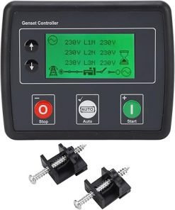 LCD Display 3 Phase Generator Controller Auto Mains Failure Module LCD Display 3 Phase Generator Controller Auto Mains Failure Module