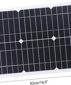 High Conversion 20W Solar Panel Charger Controller for RV Boat Camping 2