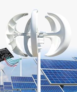 10000W Vertical Wind Turbine Generator 12V to 220V Hybrid Kit