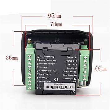 HGM1790N Diesel Generator Controller Auto Stop Start Panel Parts 2 HGM1790N Diesel Generator Controller Auto Stop Start Panel Parts - Image 2