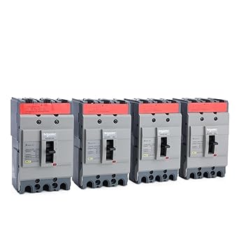 Elektrische Kompaktleistungsschalter MCCB NSC60E 3P 4P 15A bis 60A Elektrische Kompaktleistungsschalter MCCB NSC60E 3P 4P 15A bis 60A