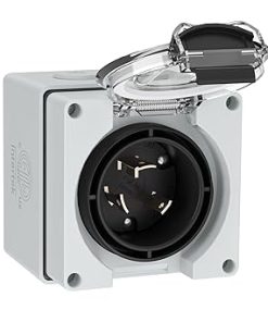KLVN L6-30P NEMA 30Amp Generator Power Inlet Box Weatherproof
