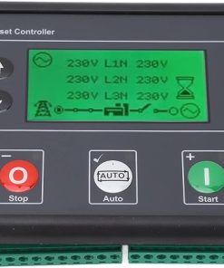 LCD Display 3 Phase Generator Controller Auto Mains Failure Module 2