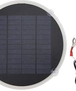 12V 20W Solar Panel Mini Monocrystalline Lightweight for Car Charging