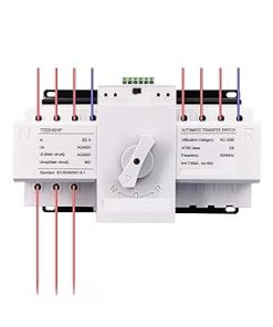 Dual Power Automatic Transfer Switch 380V 4P 63A 2 Input 1 Output Dual Power Automatic Transfer Switch 380V 4P 63A 2 Input 1 Output