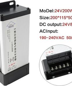 AC DC 220V to 12V 24V Power Supply Outdoor Rainproof 5V 60A 300W 2