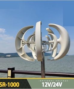 1000W Vertical Axis Wind Turbine for Home Farm RV Boats 12V 24V 2