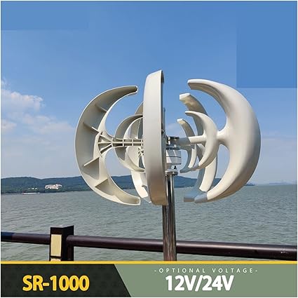 1000W Vertical Axis Wind Turbine for Home Farm RV Boats 12V 24V 2 1000W Vertical Axis Wind Turbine for Home Farm RV Boats 12V 24V - Image 2