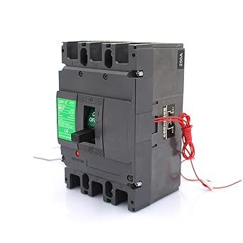 16-125A Remote Control MCCB Circuit Breaker with Module Box Installed 16-125A Remote Control MCCB Circuit Breaker with Module Box Installed