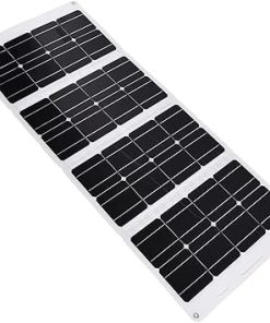 Portable 100W Solar Panel Charger Kit for RV and Camping 2