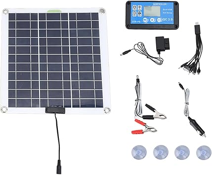 200W Portable Solar Charger Kit with Monocrystalline Panel and Controller 200W Portable Solar Charger Kit with Monocrystalline Panel and Controller