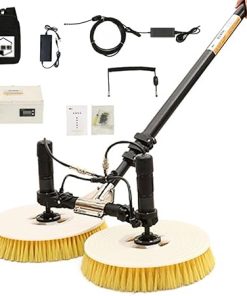 Telescopic Rod Solar Panel Cleaning Machine with Brush and Pole Kit