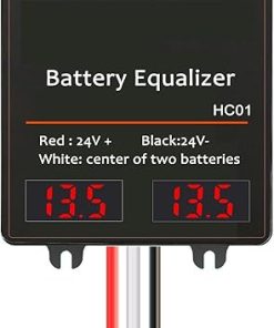 HC01 LED Display Battery Equalizer for 2x12V Lead Acid Lithium Batteries 2