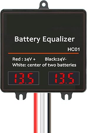 HC01 LED Display Battery Equalizer for 2x12V Lead Acid Lithium Batteries 2 HC01 LED Display Battery Equalizer for 2x12V Lead Acid Lithium Batteries - Image 2