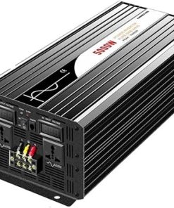 5000W Remote Control Pure Sine Wave Solar Inverter 12V 24V 48V AC 110V 220V